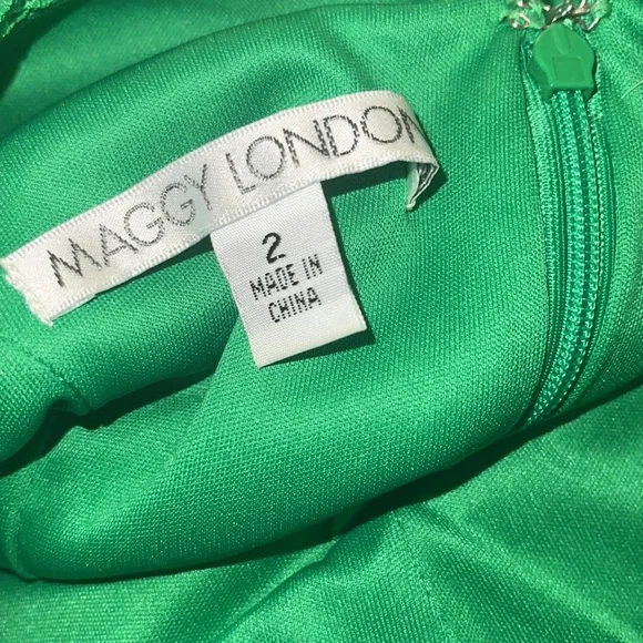 MODCLOTH Maggy London green lace dress - Picture 4 of 4